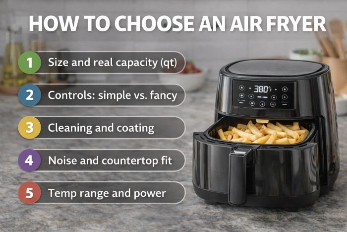 How to choose an air fryer