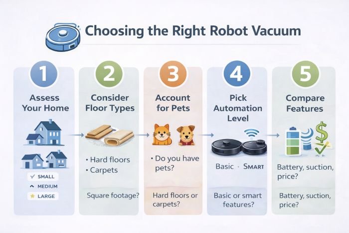 How to choose the right robot vacuum