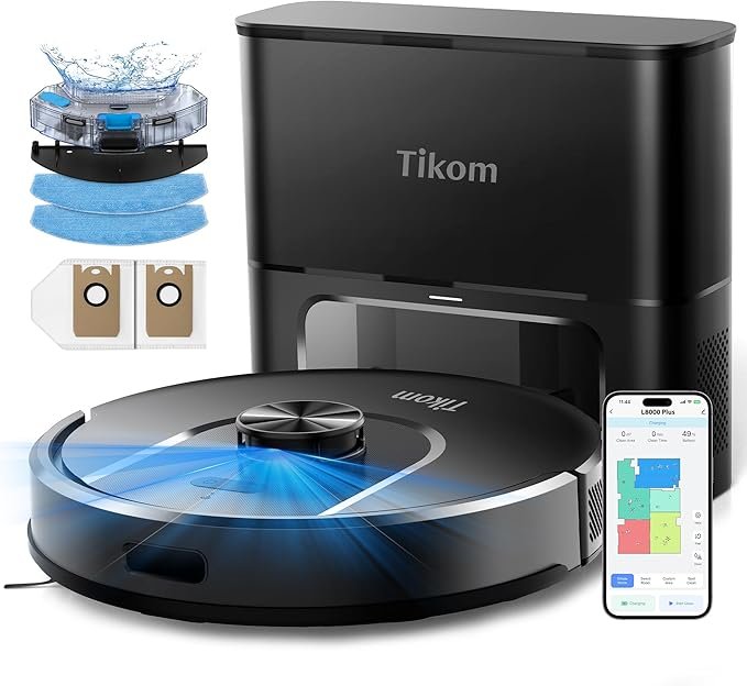 Tikom L8000 Plus Robot Vacuum and Mop